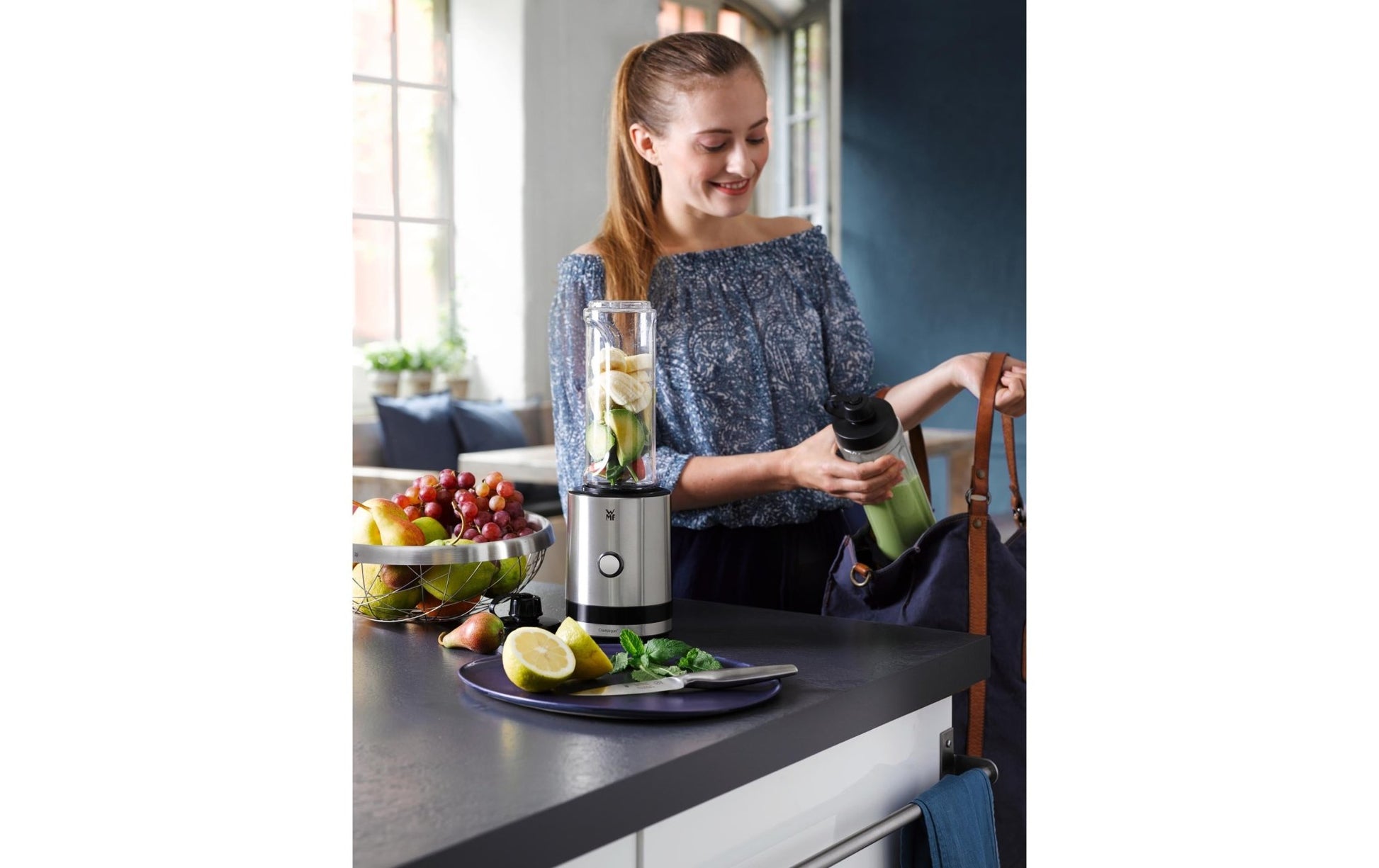 Smoothie - to - go Küchen minis Silber - MEGART