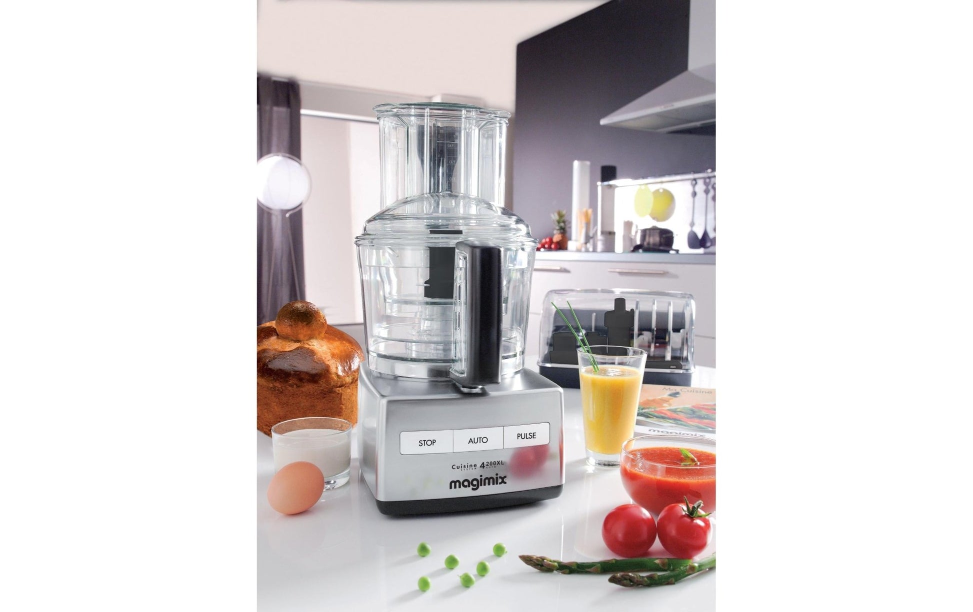 Küchenmaschine CS 4200XL Silber - MEGART