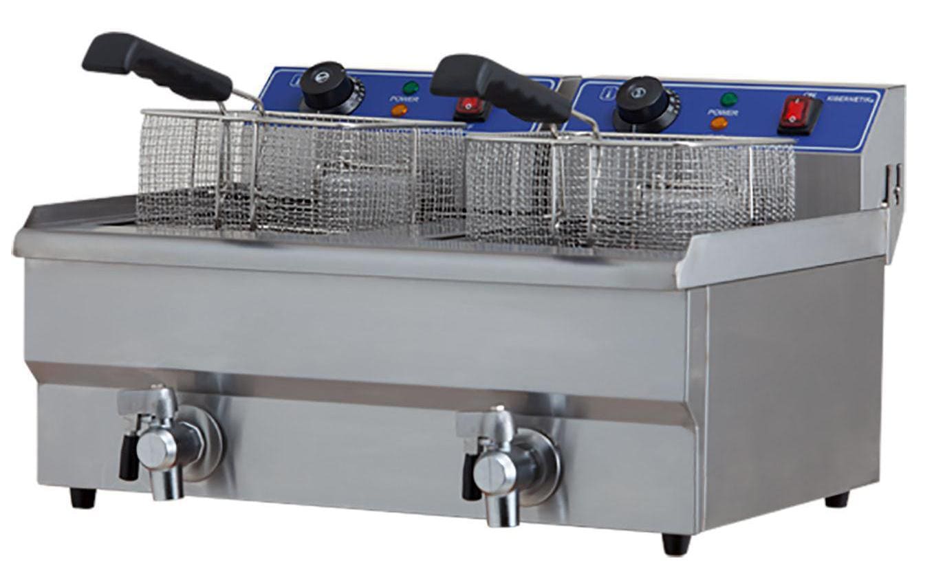 Gastronomie - Fritteuse 2 x 10 Liter - MEGART