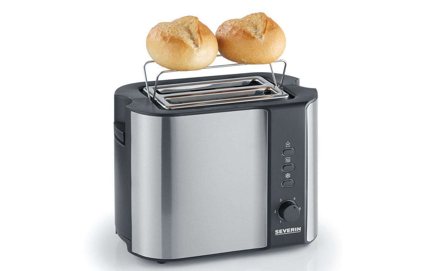 Toaster Automatik AT 2589 Silber - MEGART