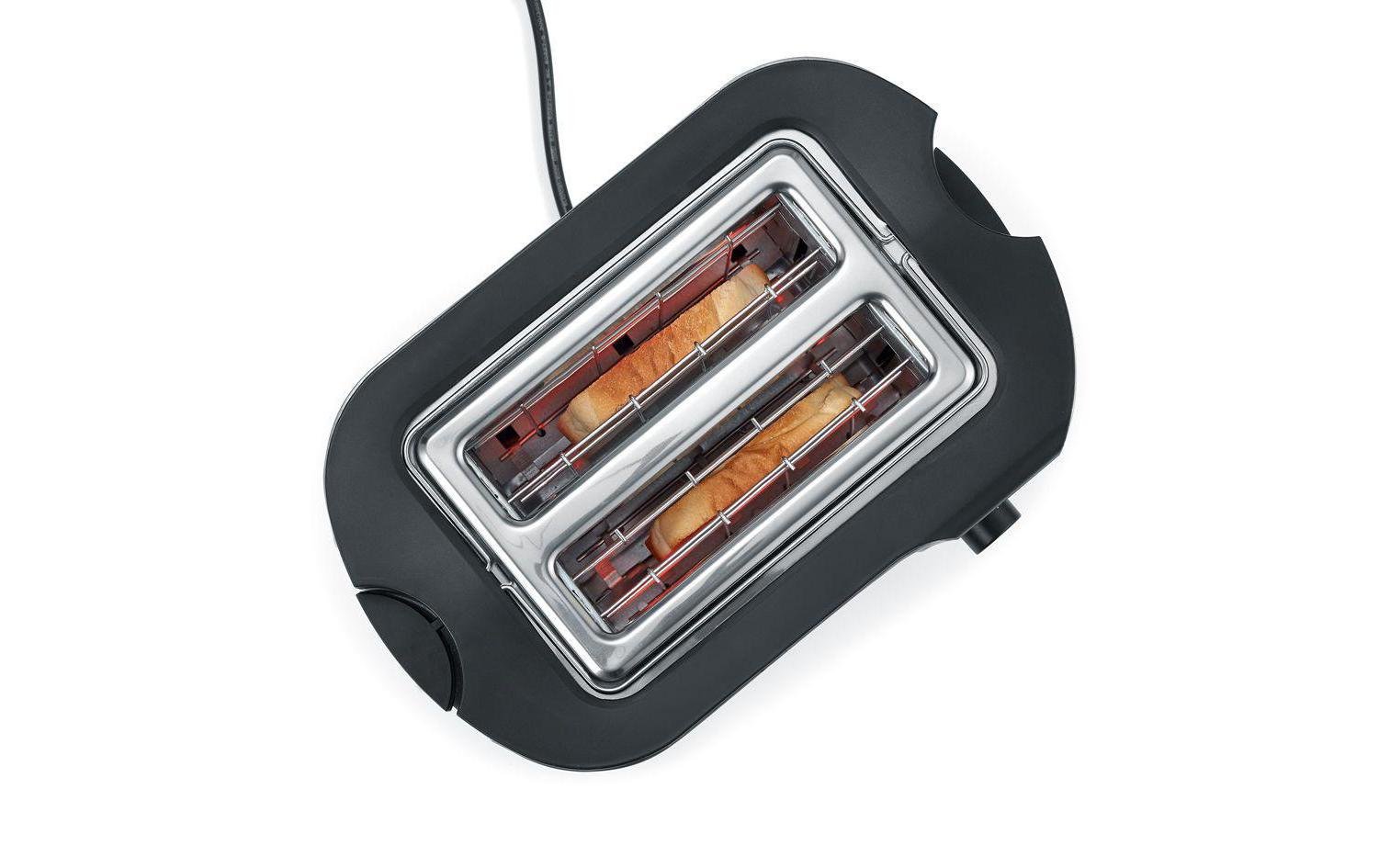 Toaster Automatik AT 2589 Silber - MEGART