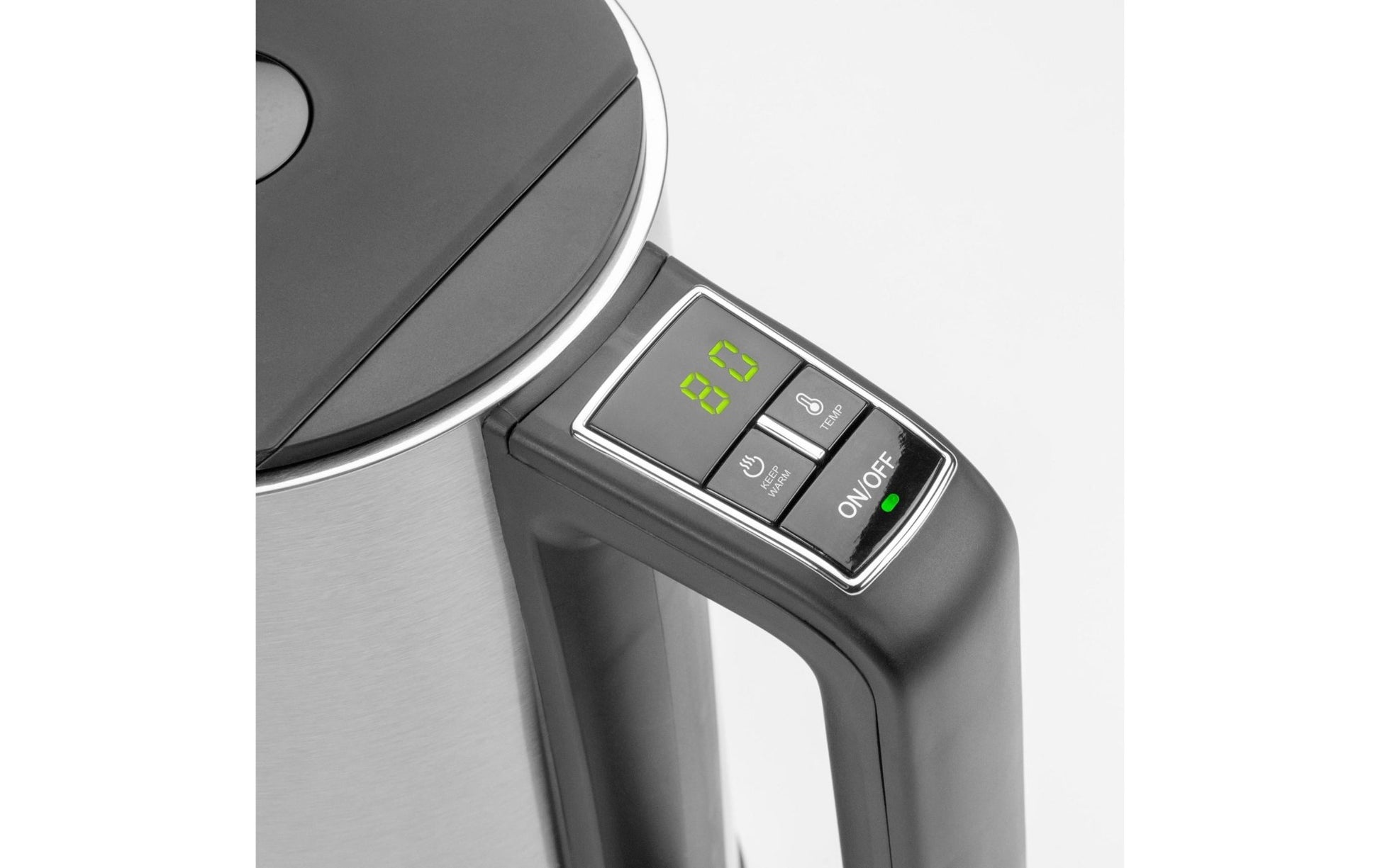 Wasserkocher Cool Touch 1.5 l, Silber - MEGART