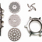 Tritacarne Pro antracite/argento