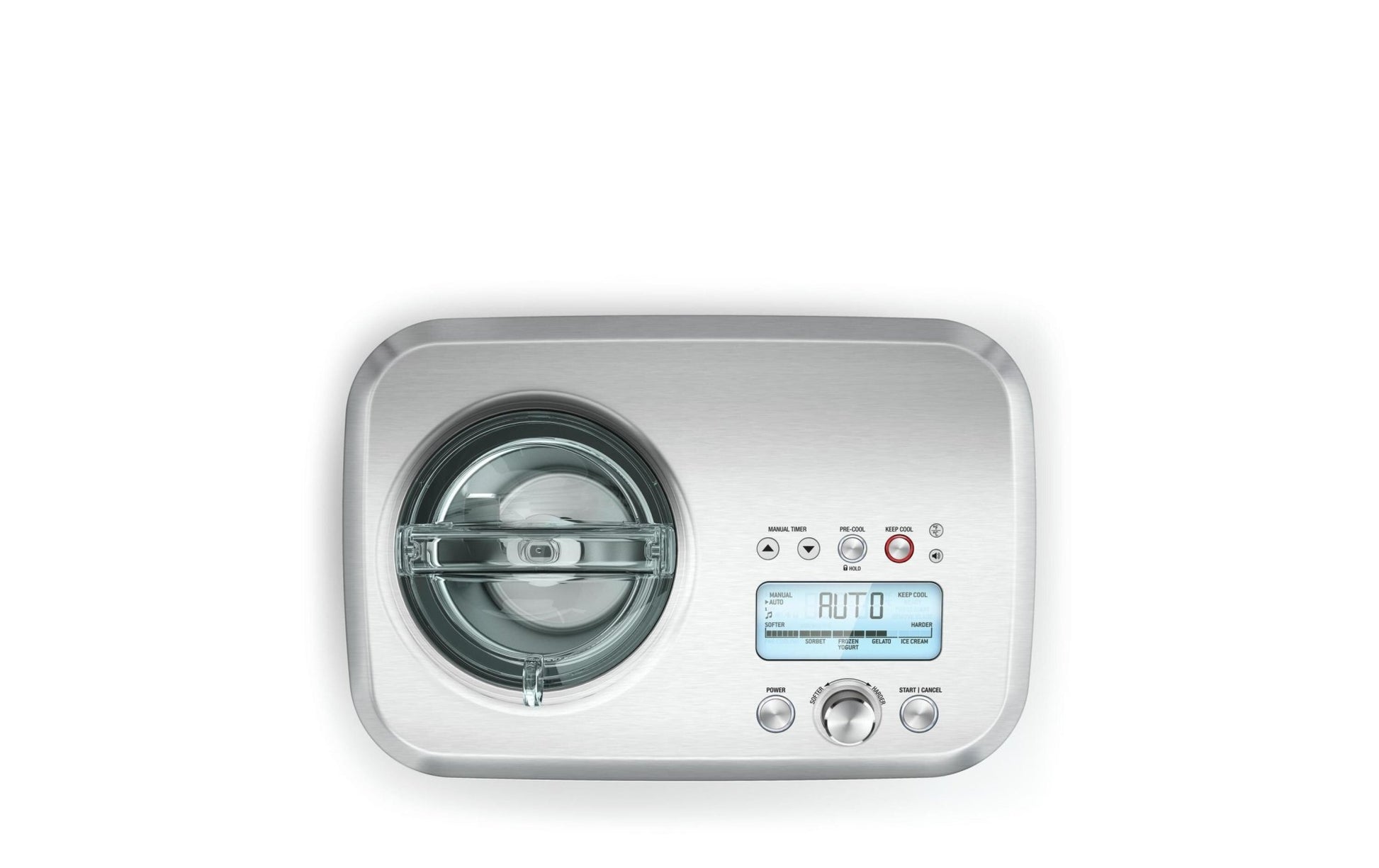 Glacemaschine Smart Scoop 1 l, Silber - MEGART