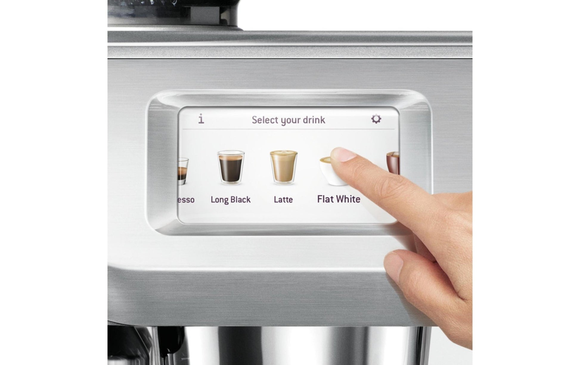 Siebträgermaschine Oracle Touch Silber - MEGART