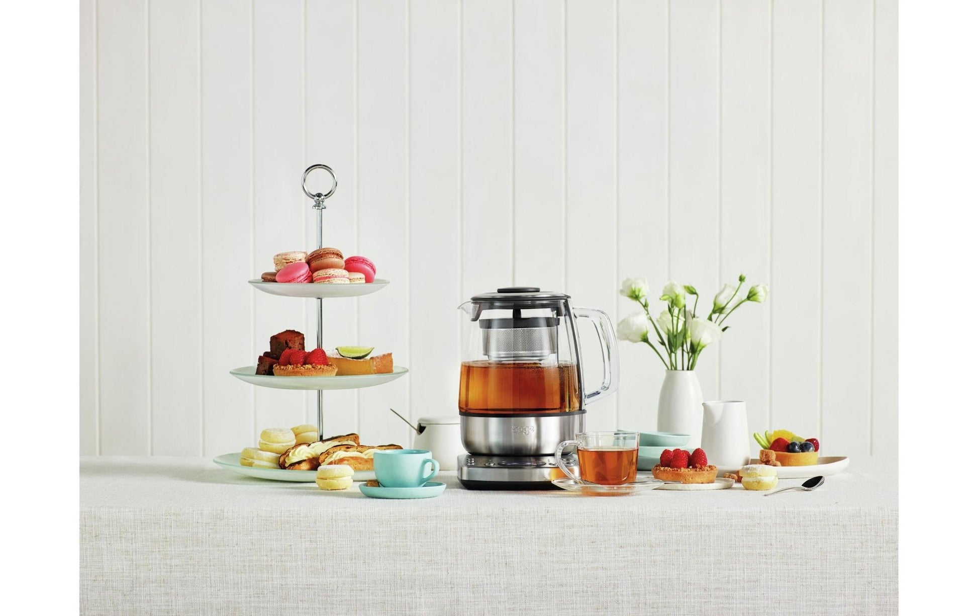 Tee - und Wasserkocher Tea Maker Silber - MEGART
