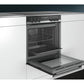 Einbauherd HE517ABS0C EU 60, Schwarz/Silber - MEGART