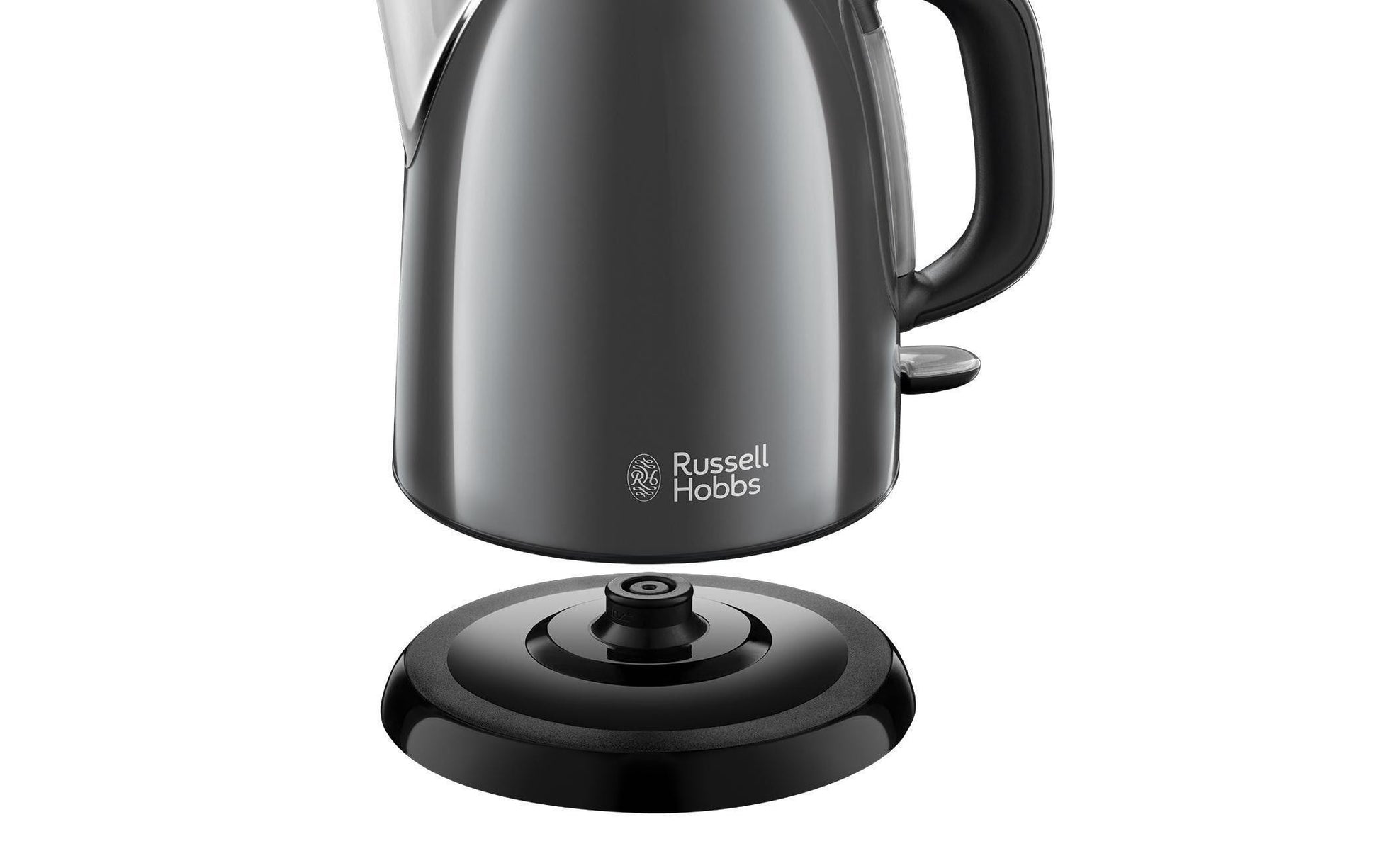 Wasserkocher 24993 - 70 Colours Plus 1 l, Grau/Schwarz - MEGART