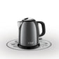 Wasserkocher 24993 - 70 Colours Plus 1 l, Grau/Schwarz - MEGART