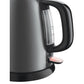Wasserkocher 24993 - 70 Colours Plus 1 l, Grau/Schwarz - MEGART