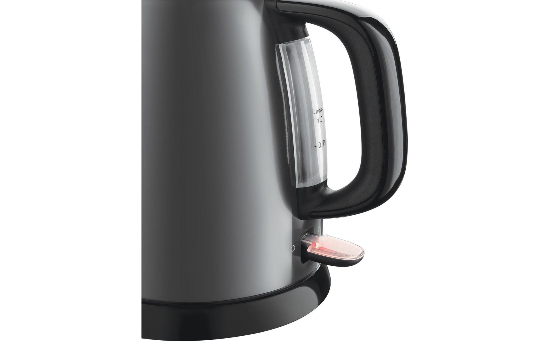 Wasserkocher 24993 - 70 Colours Plus 1 l, Grau/Schwarz - MEGART