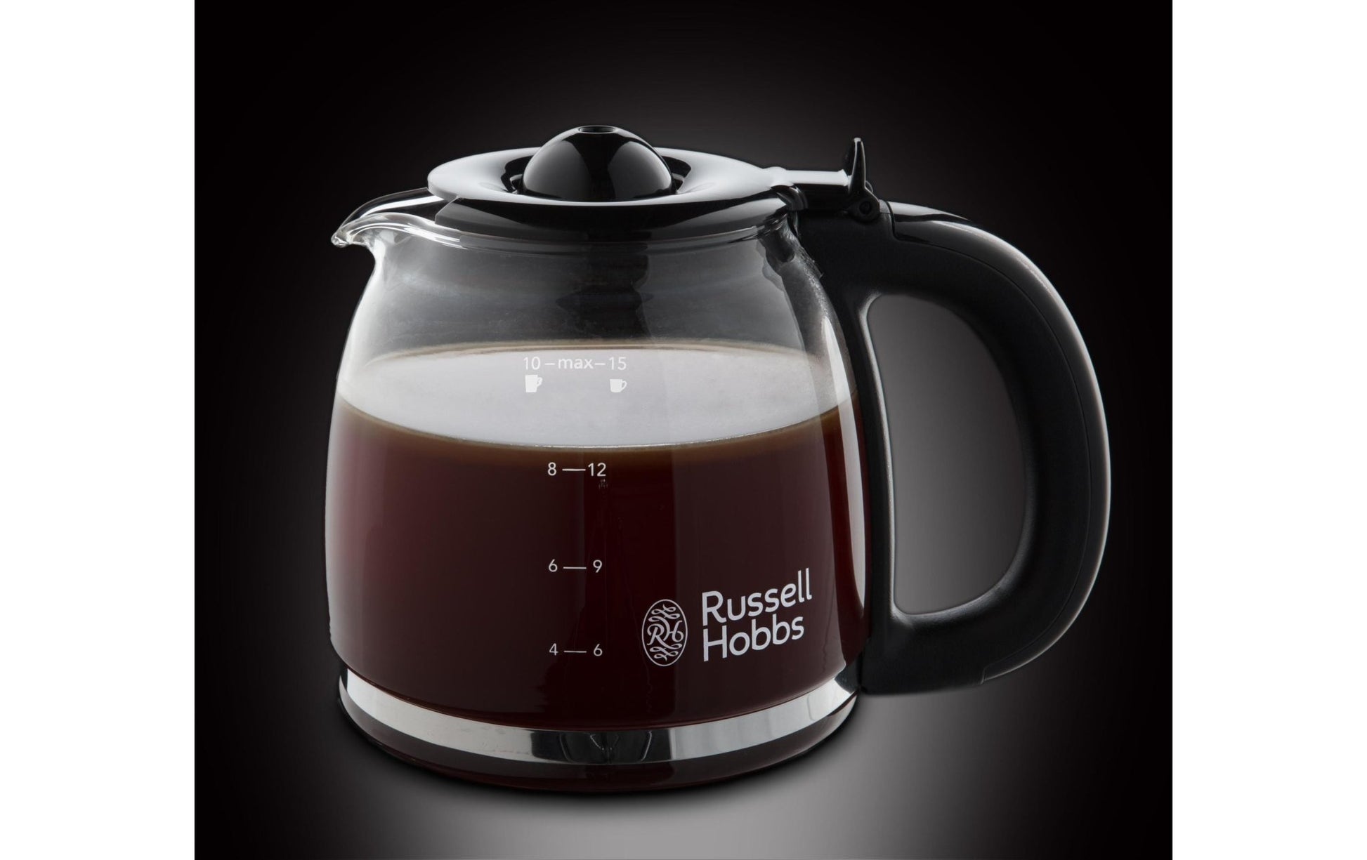 Filterkaffeemaschine Colours Plus Crème/Schwarz - MEGART