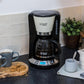 Filterkaffeemaschine Colours Plus Crème/Schwarz - MEGART