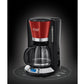 Filterkaffeemaschine Colours Plus Rot/Schwarz - MEGART