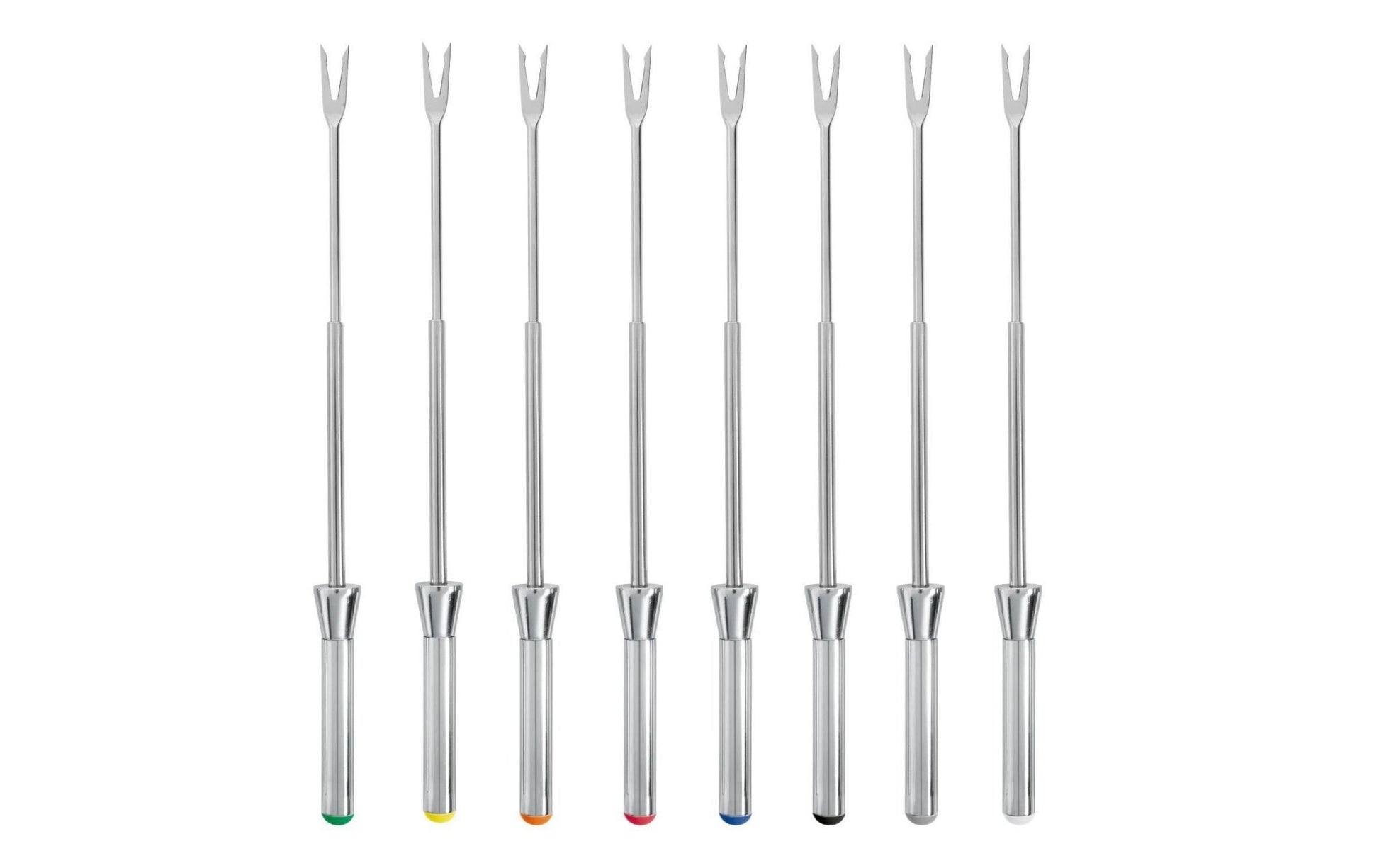 Fleischfondue - Set LONO Fondue 10 Teile, Silber - MEGART