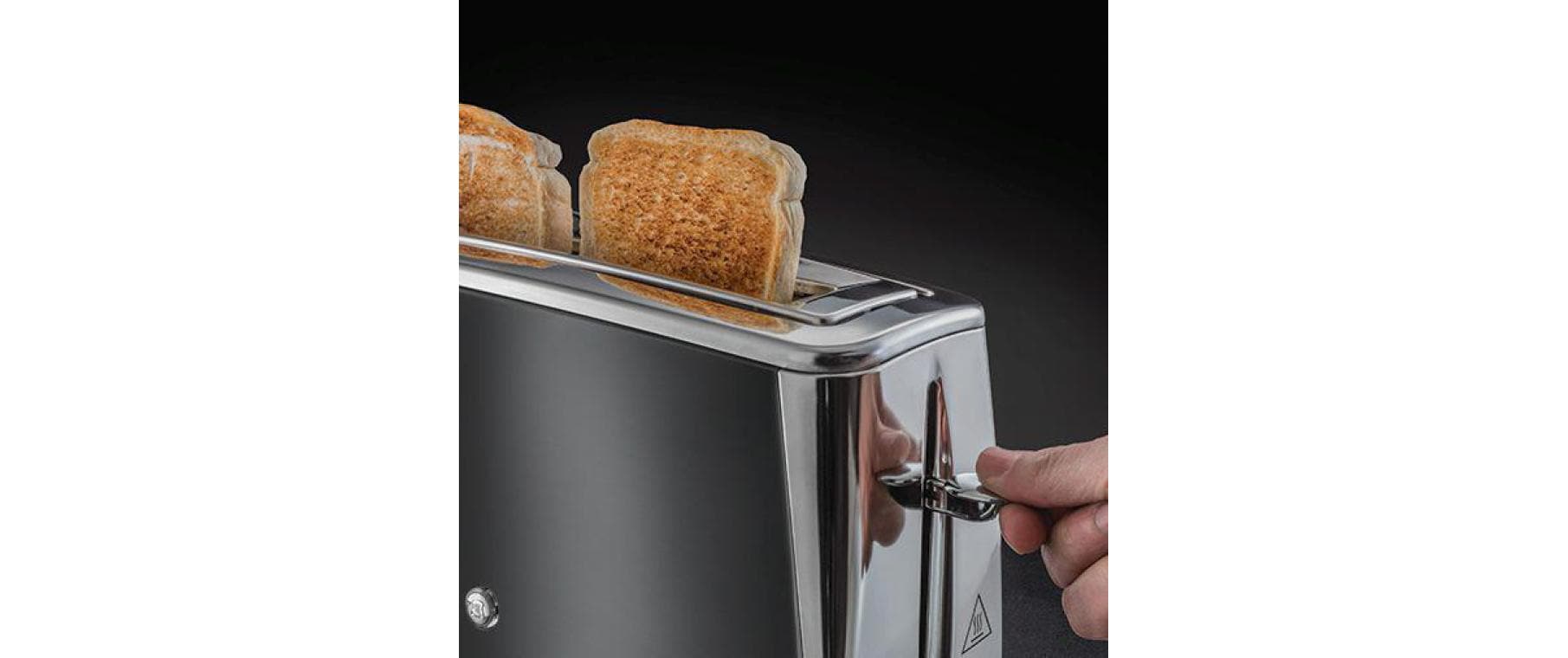 Toaster Luna Moon Grau - MEGART