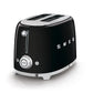 Toaster 50'S RETRO STYLE TSF01BLEU Schwarz - MEGART