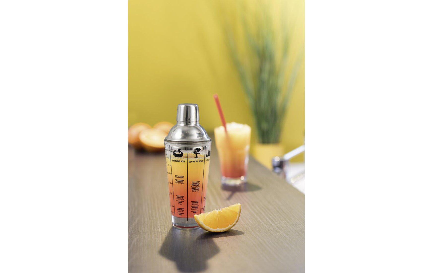 Drink Mixer Cocktail - Shaker 0.4 l, Transparent - MEGART