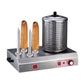 Hot Dog Maschine mit 4 Spiessen - MEGART