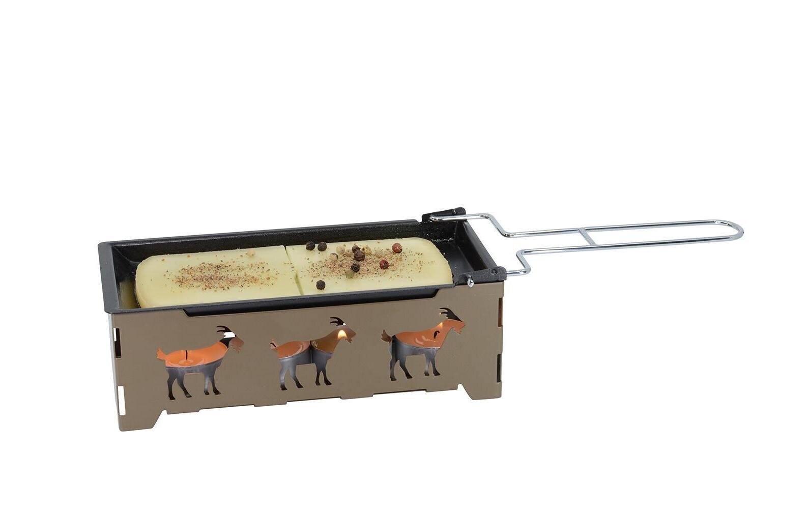 Teelicht - Raclette Geissli Braun - MEGART
