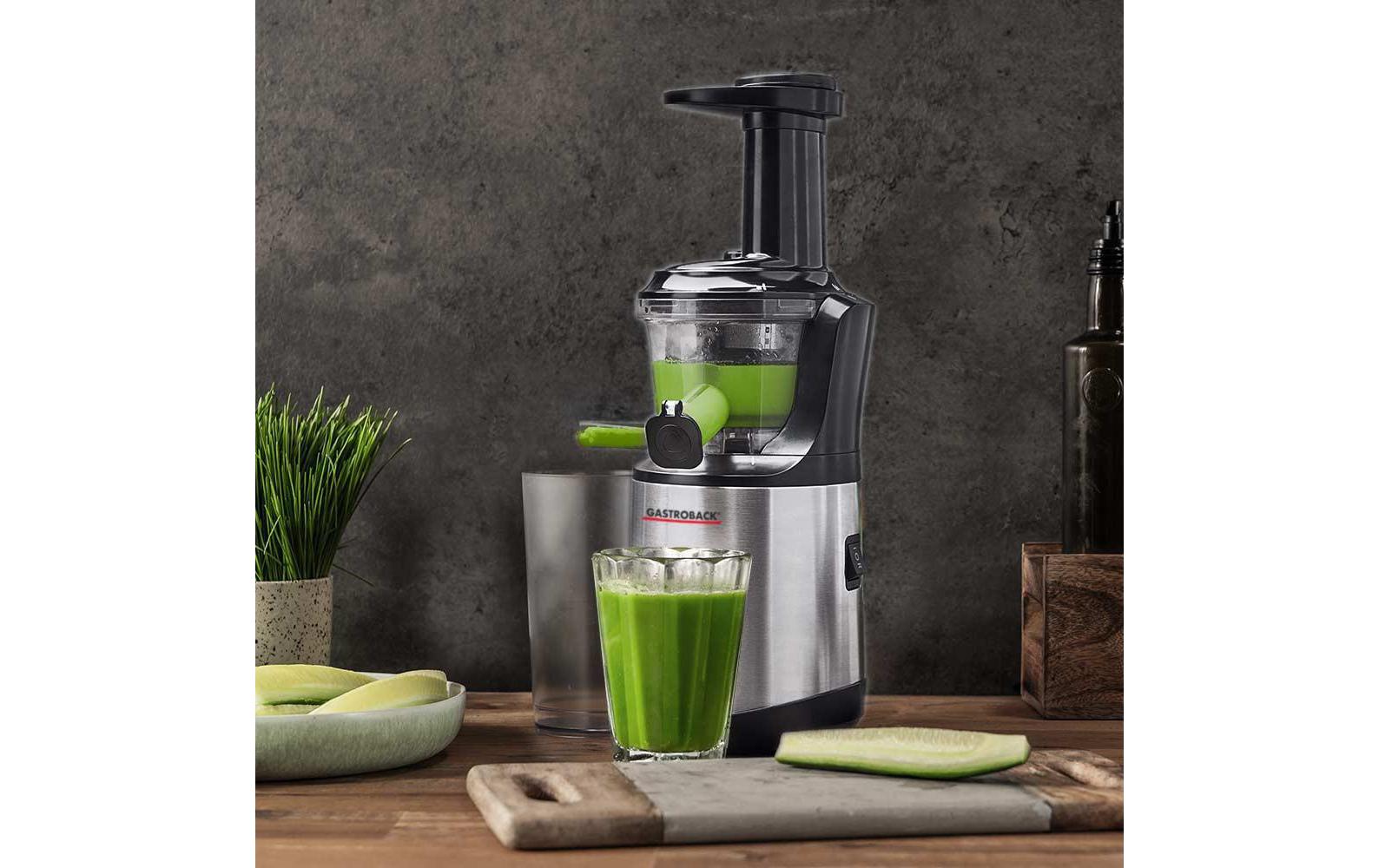 Slow Juicer Advanced vital Schwarz/Silber - MEGART