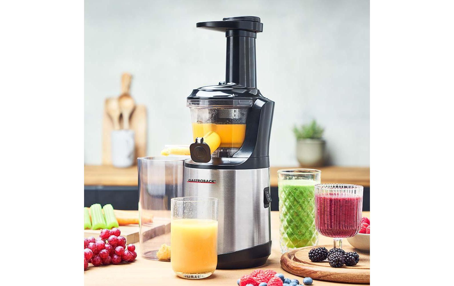 Slow Juicer Advanced vital Schwarz/Silber - MEGART