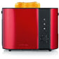 Toaster AT 2217 Rot/Schwarz - MEGART