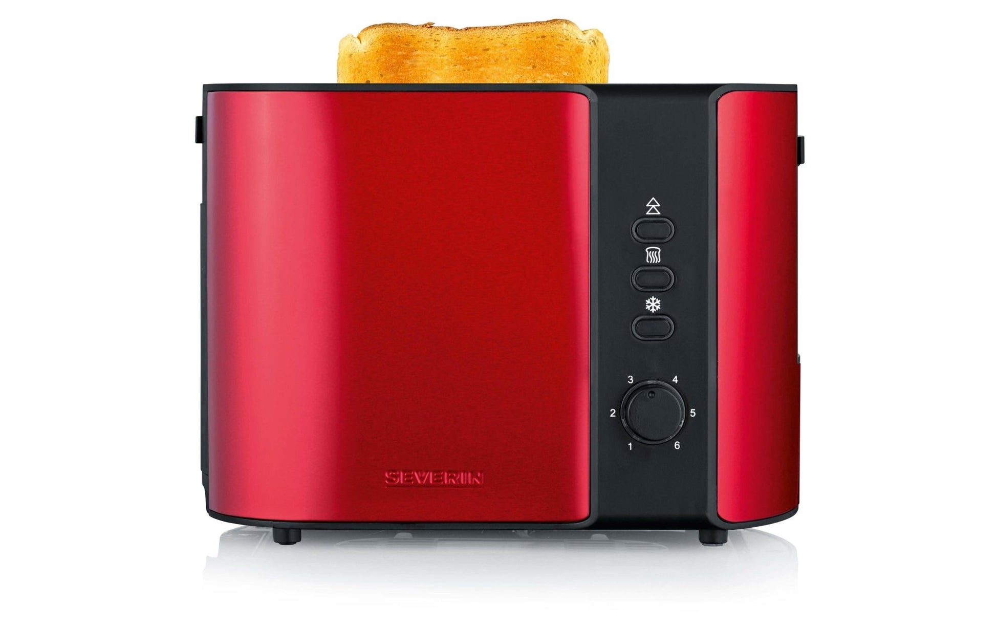 Toaster AT 2217 Rot/Schwarz - MEGART