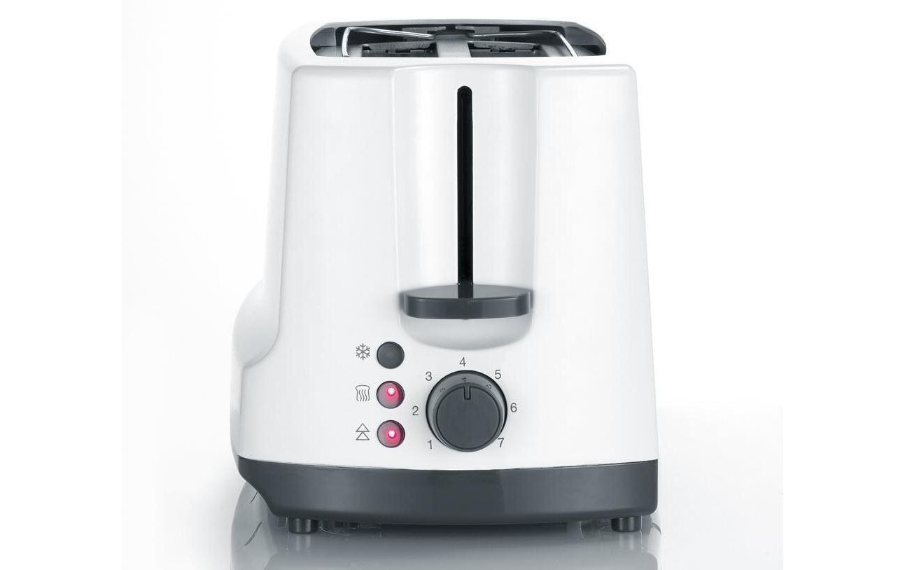 Toaster AT 2234 Weiss/Schwarz - MEGART