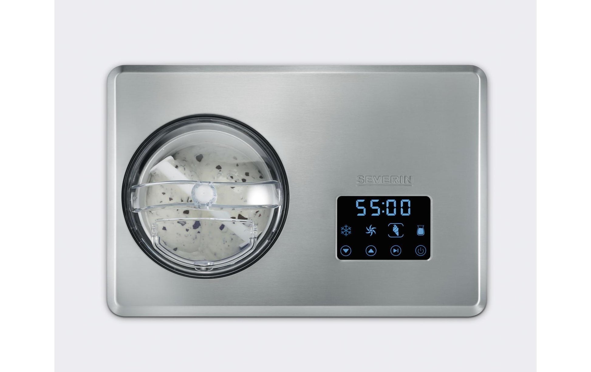 Glacemaschine EZ 7406 2 l, Silber - MEGART