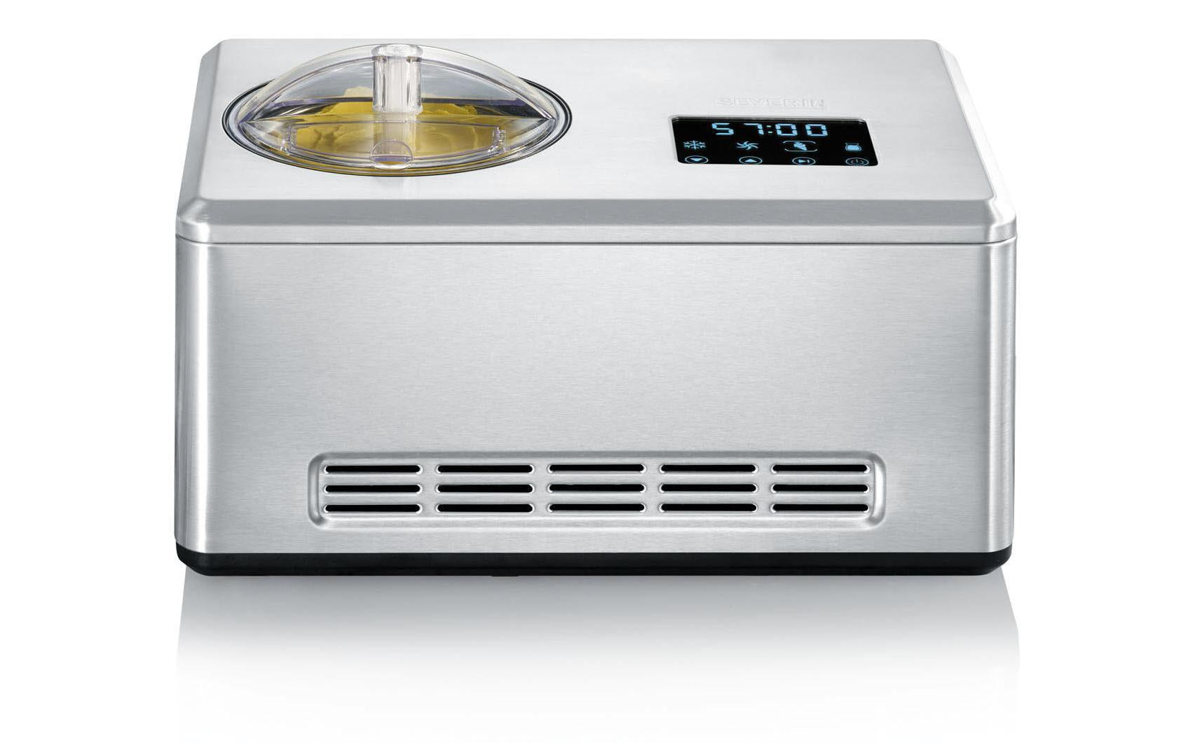 Glacemaschine EZ 7406 2 l, Silber - MEGART