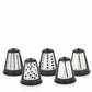 Salatzubereiter Küchen minis Silber - MEGART