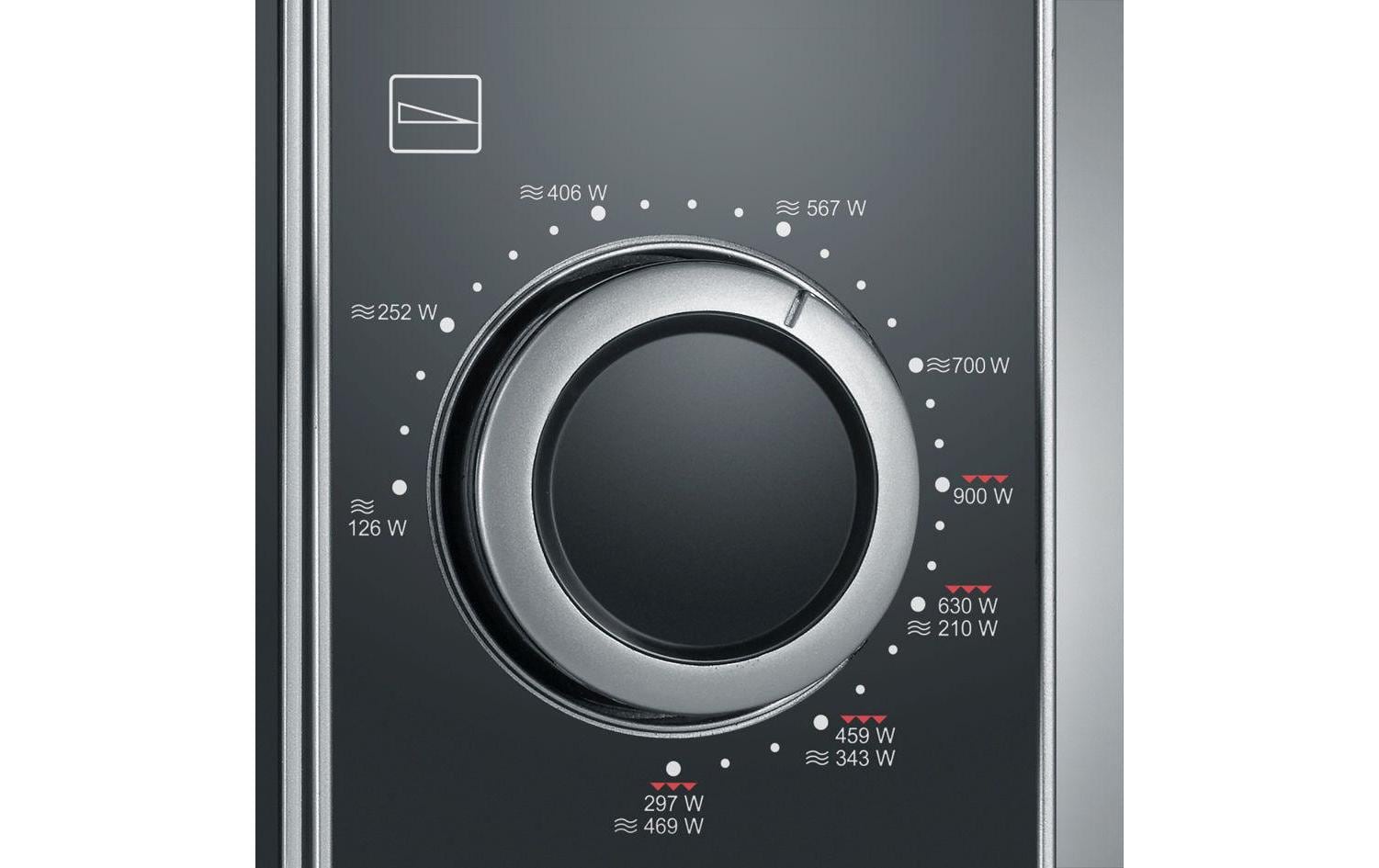 Mikrowelle mit Grill MW 7875 Silber/Schwarz - MEGART