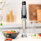 Frullatore a immersione MultiQuick 7 MQ7000X argento/nero