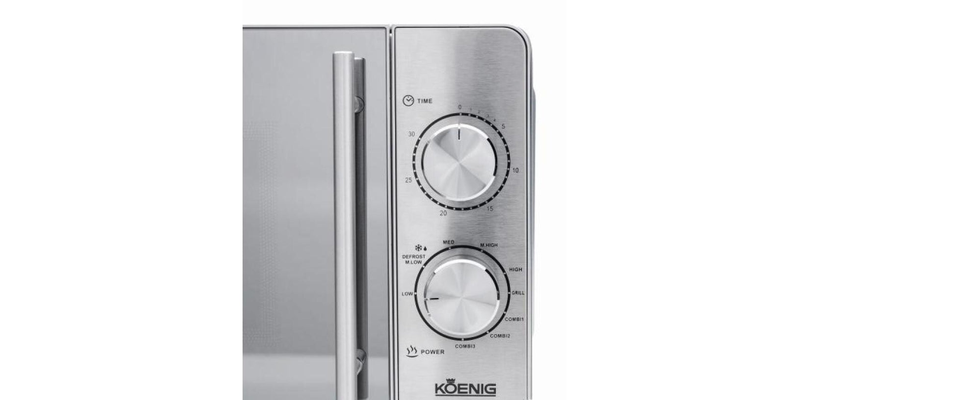 Mikrowelle Classic Silber - MEGART