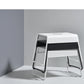 Hocker Zone Stahl, Weiss - MEGART