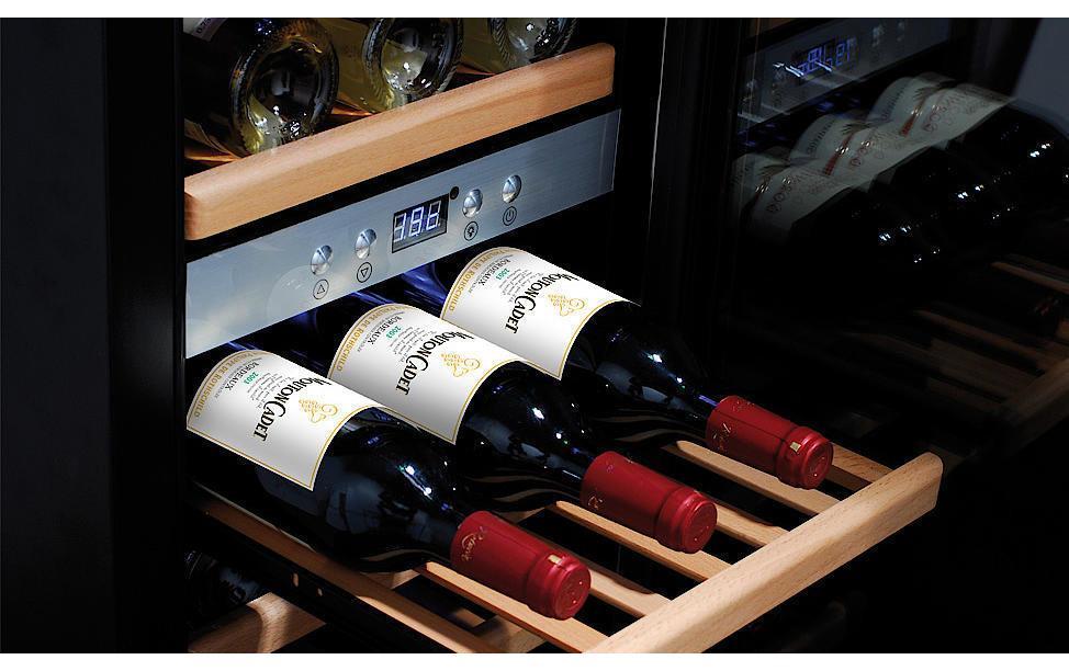 Weinkühlschrank WineComfort 38 Edelstahl, Rechts - MEGART