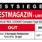 Cuiseur à riz Compact 821 0,8 l