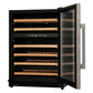 Weinklimaschrank WKH46F01 Schwarz, Rechts, Wechselbar - MEGART