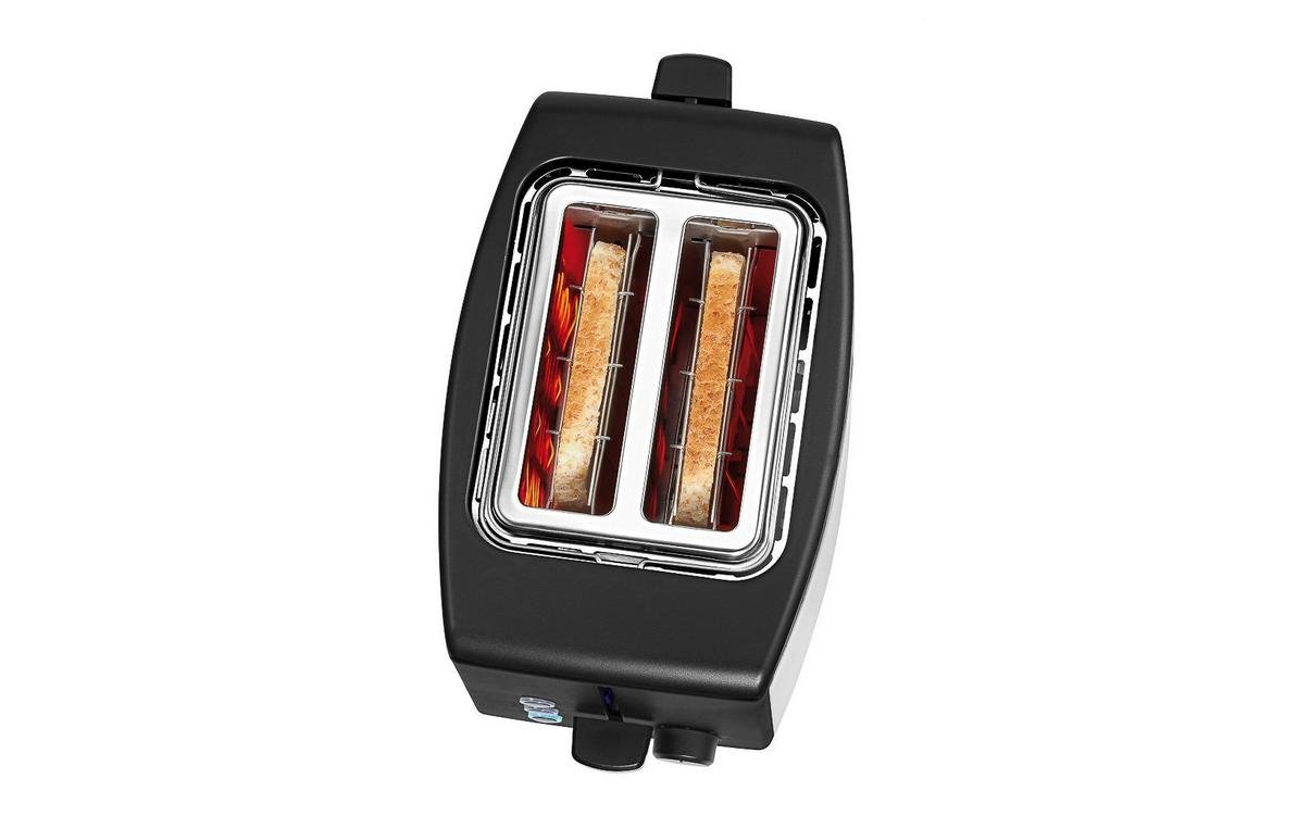Toaster BUENO Edition Silber/Schwarz - MEGART