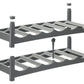 Portabottiglie Vario per 6 bottiglie, grigio