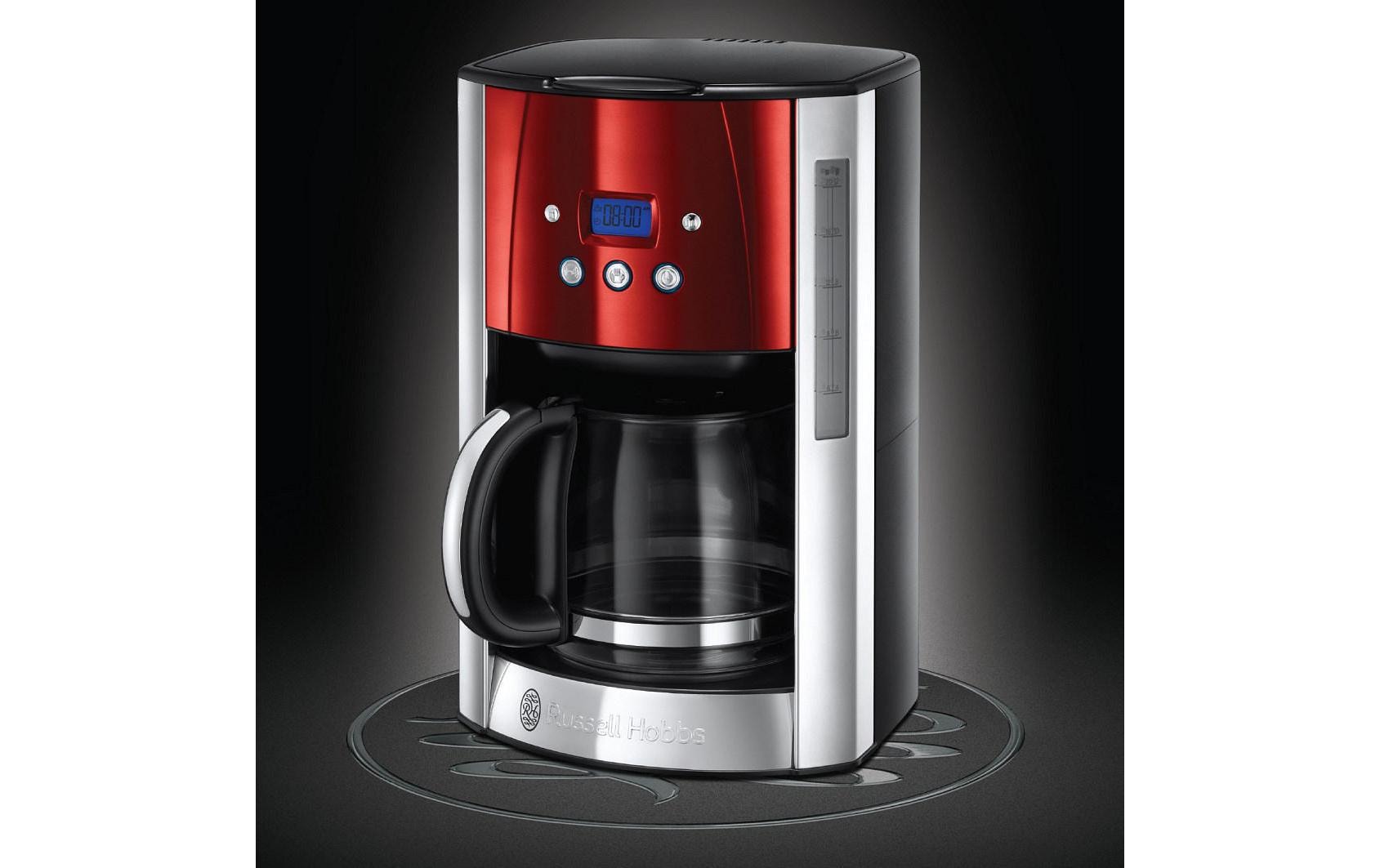 Filterkaffeemaschine Luna Solar Rot - MEGART
