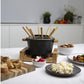 Fondue - Set All - in - One Pure 10 Teile, Braun/Schwarz - MEGART