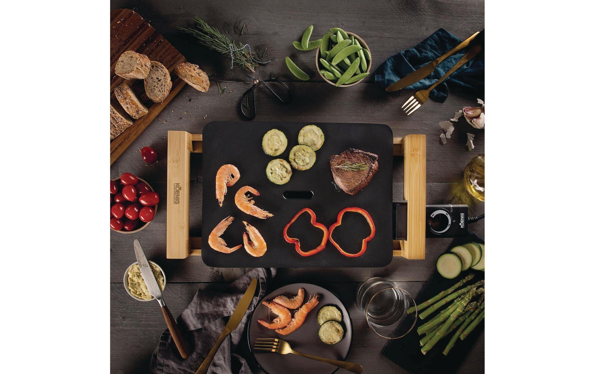 Tischgrill Bamboo - MEGART