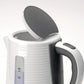 Wasserkocher Stripes 1.7 l, Anthrazit/Weiss - MEGART