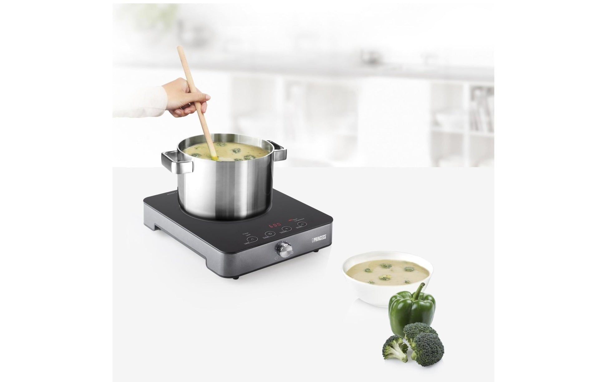 Induktionskochplatte 303010, 1800 W - MEGART