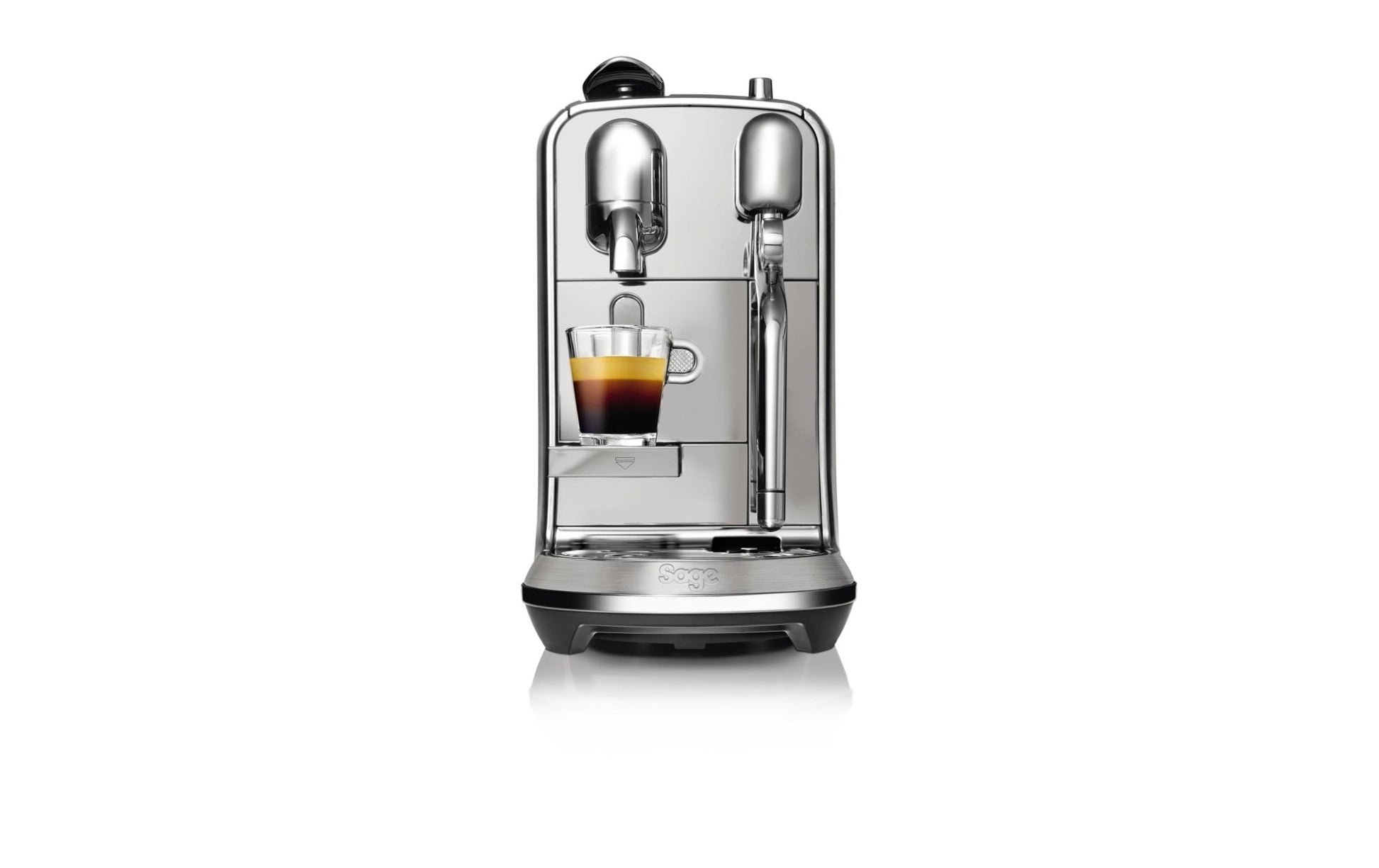 Kaffeemaschine Nespresso Creatista Plus SNE800BSS Silber - MEGART