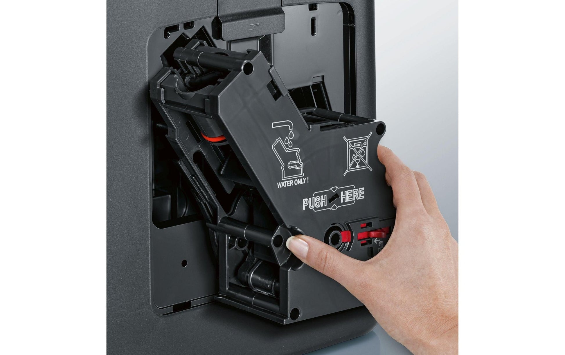 Kaffeevollautomat EQ.6 plus s500 Schwarz, Silber - MEGART