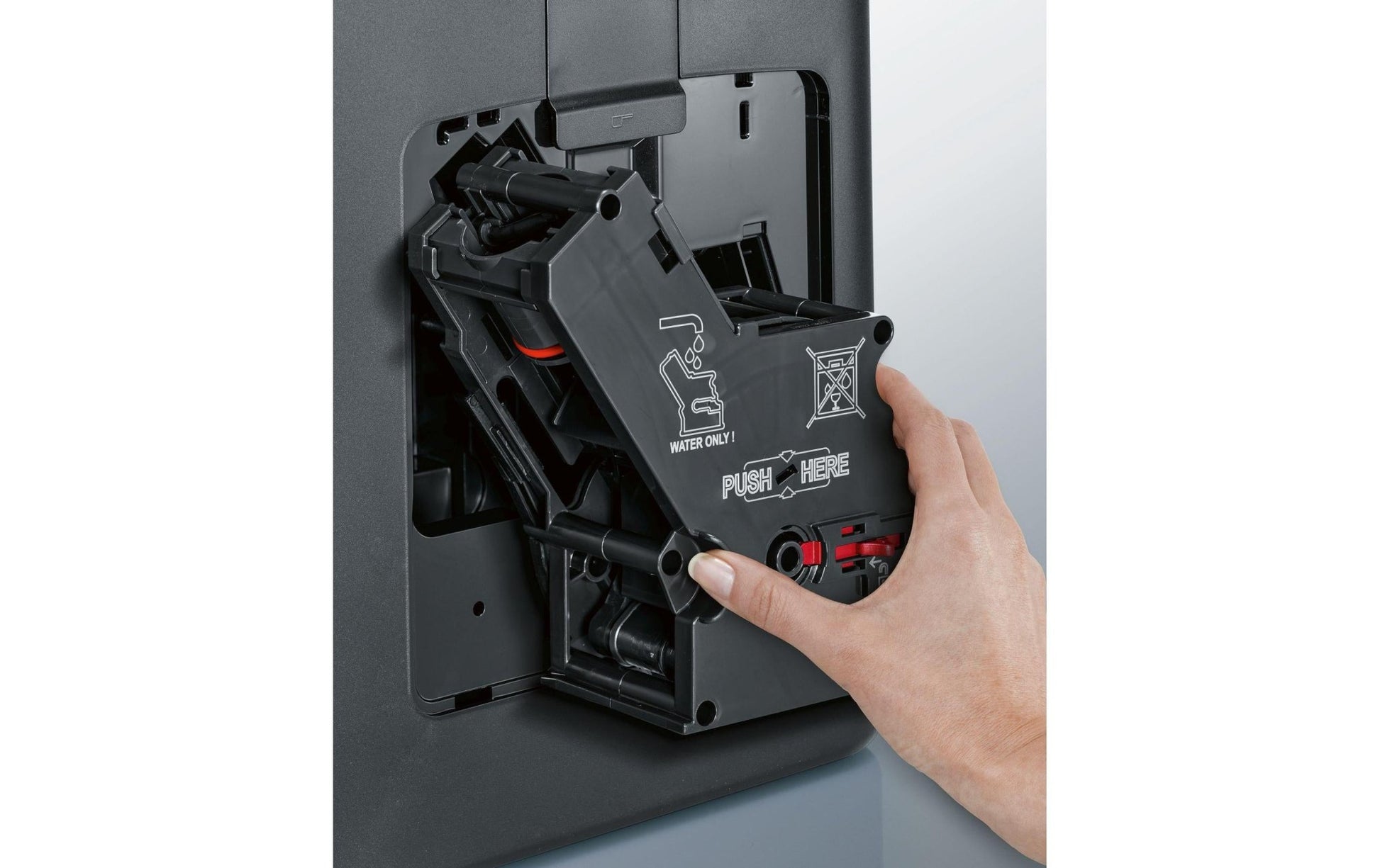 Kaffeevollautomat EQ.6 plus s500 Schwarz, Silber - MEGART