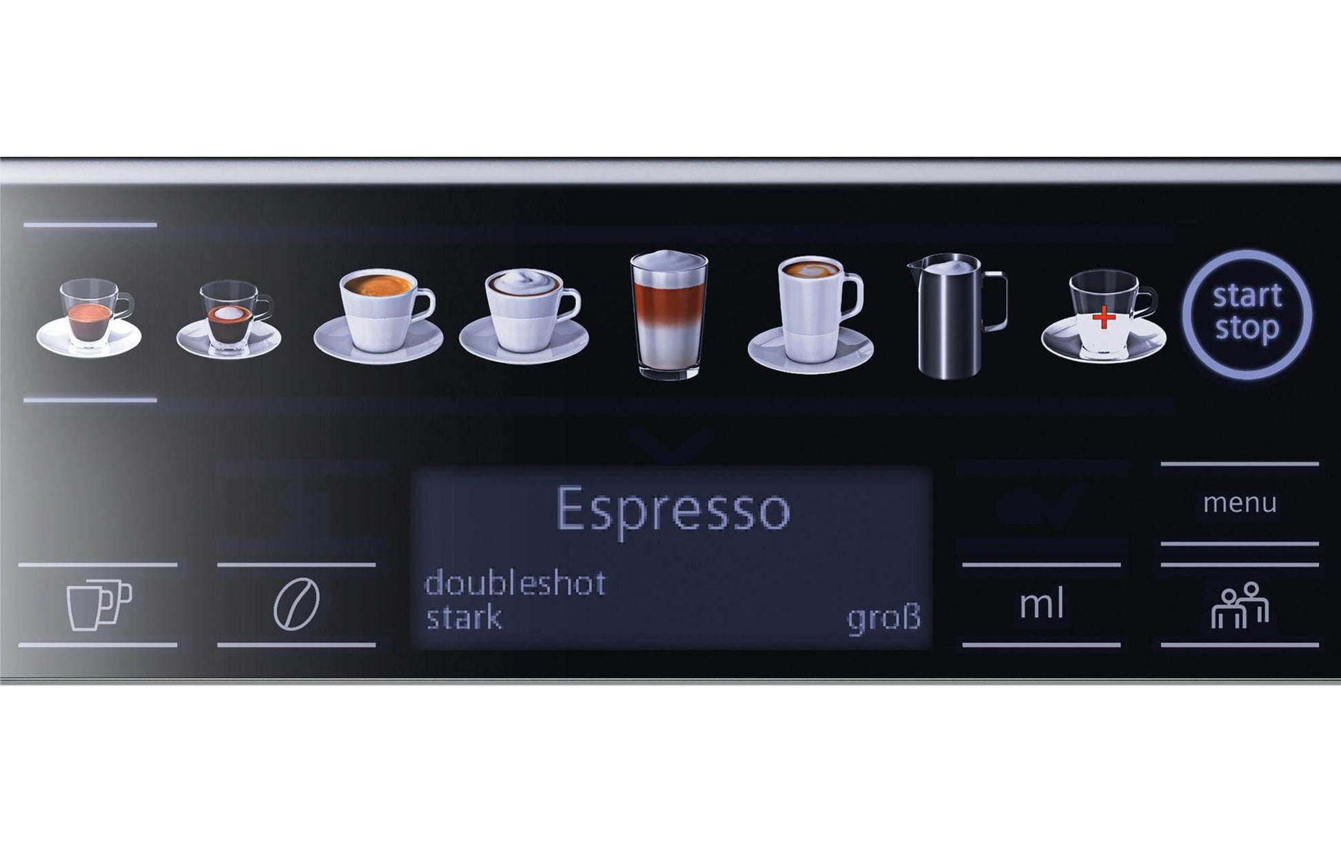Kaffeevollautomat EQ.6 plus s300 Grau, Schwarz - MEGART